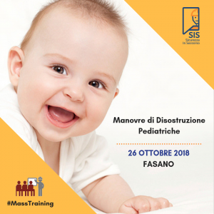 Evento Informativo Manovre di Disostruzione Pediatriche @ Sicurezza In Soccorso Srl | Fasano | Puglia | Italia
